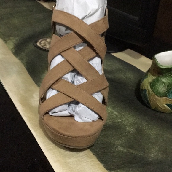 Thalia Sodi New Maddora Beige Womens Shoes - Picture 3 of 4